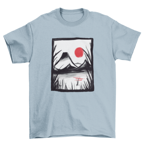 Zen landscape  t-shirt