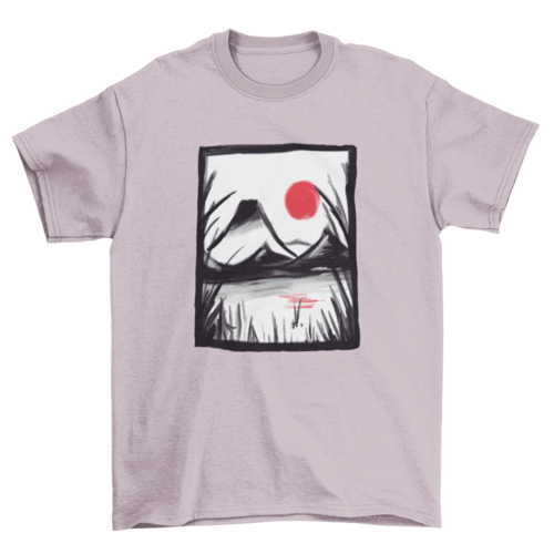 Zen landscape  t-shirt