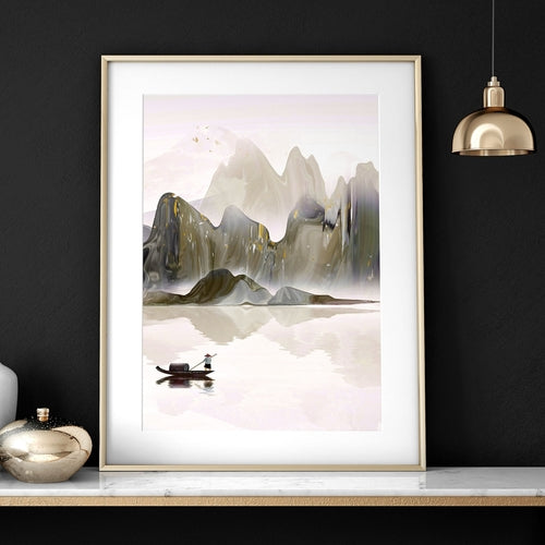 Art for the office wall | set of 3 framed wall art prints