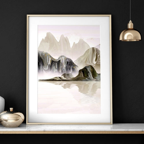 Art for the office wall | set of 3 framed wall art prints
