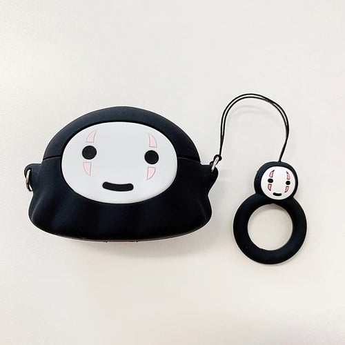 3D Cute Kawaii Anime Cartoon Faceless Man Case