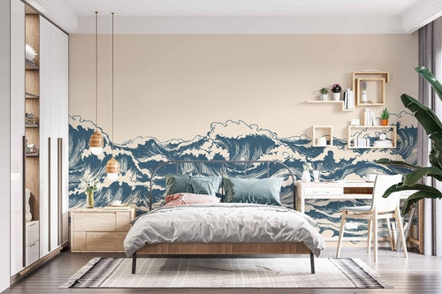Great Wave Wallpaper Mural