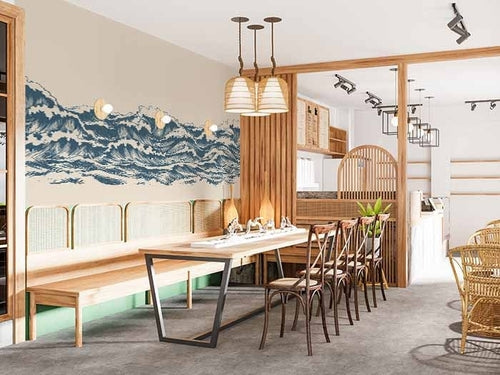 Great Wave Wallpaper Mural