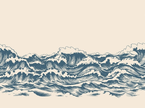 Great Wave Wallpaper Mural