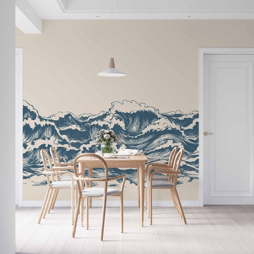 Great Wave Wallpaper Mural